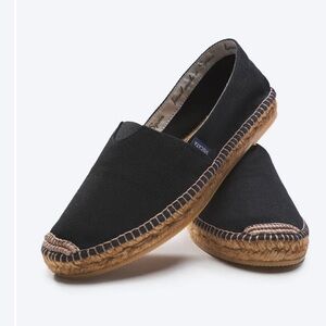 NEW Viscata Barcelona Black Espadrilles Size 8 EU 39